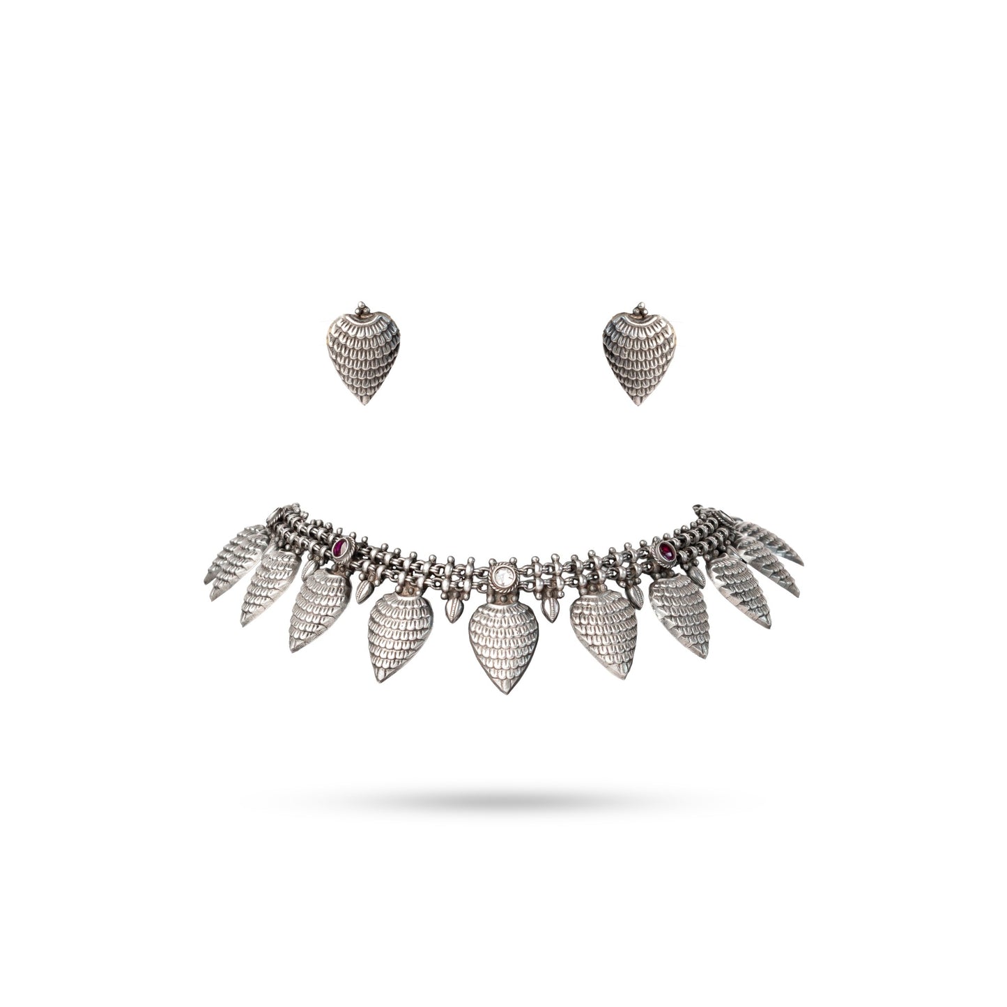 925 Regal Spark Necklaces with Earring
