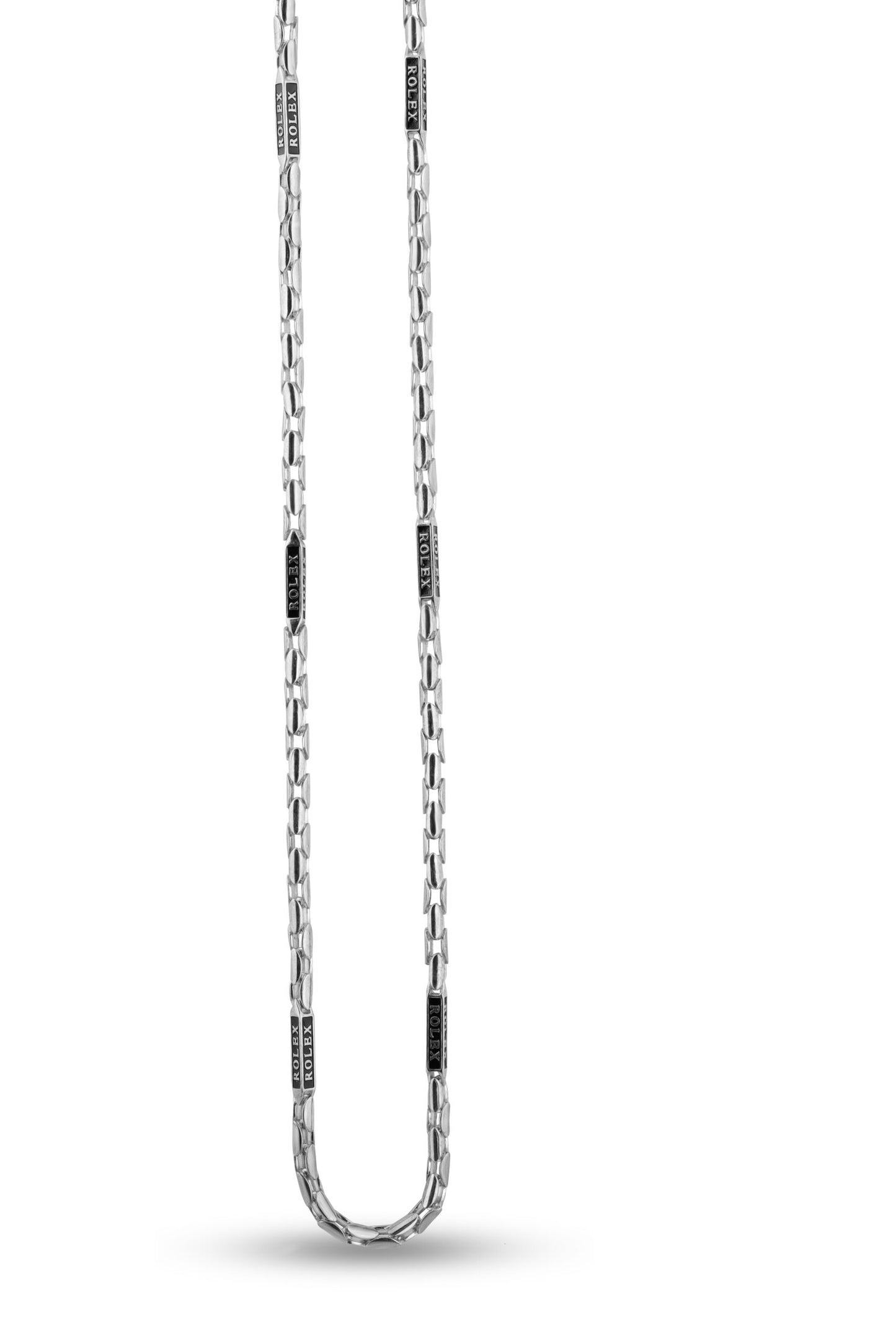 Rolex Sterling Silver Chain image 1