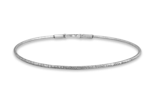 925 Sterling Silver Shibari Neck Cuff ,Hasli Necklace image 1