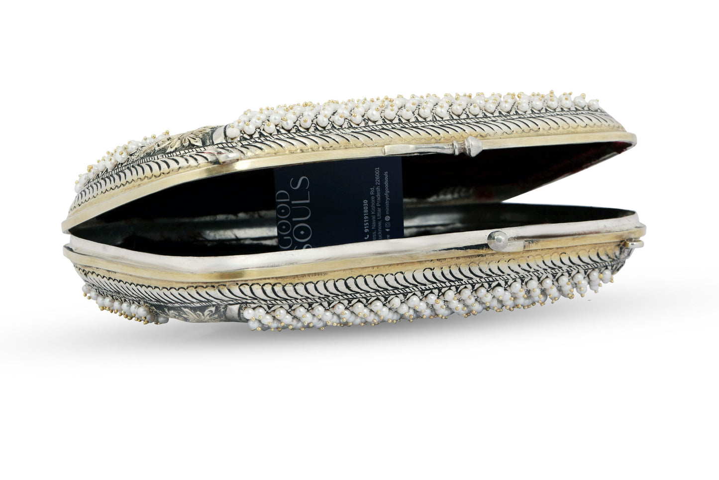 Handcrafted Indian Ethnic Clutch Bag image 2
