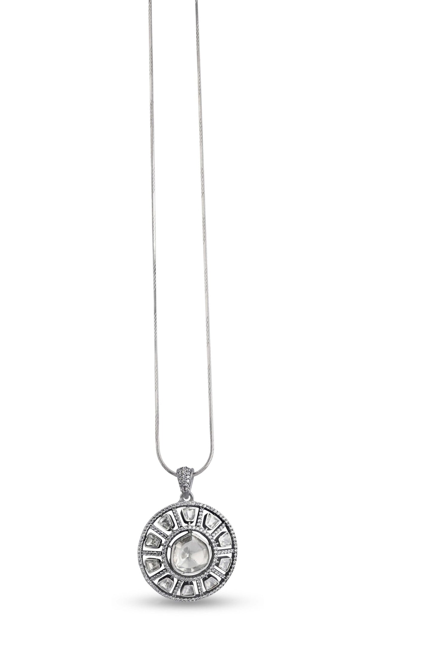 Sterling Silver High Quality Necklace Set image 0