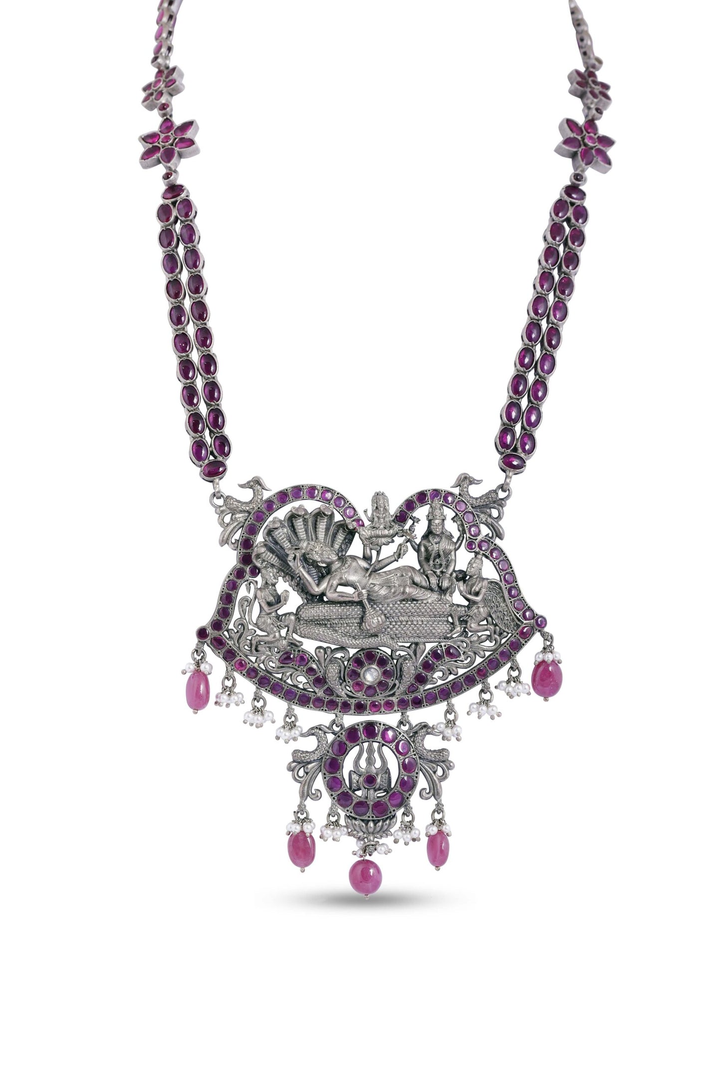 Guinea Silver Necklace image 0