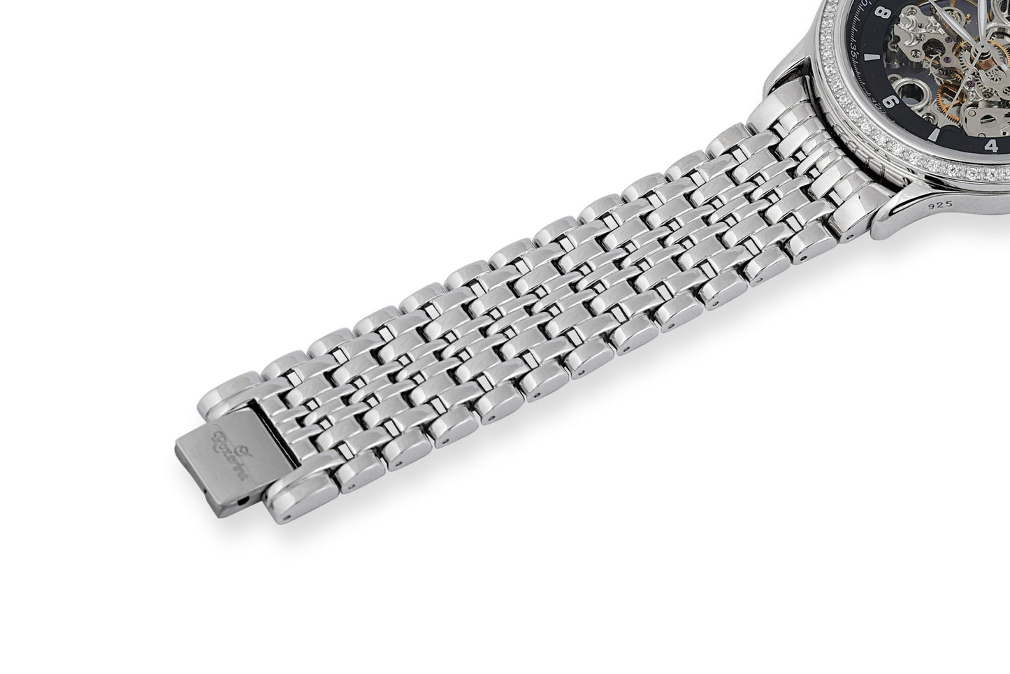 Sterling Silver Automatic Skeletal Wristwatch image 2