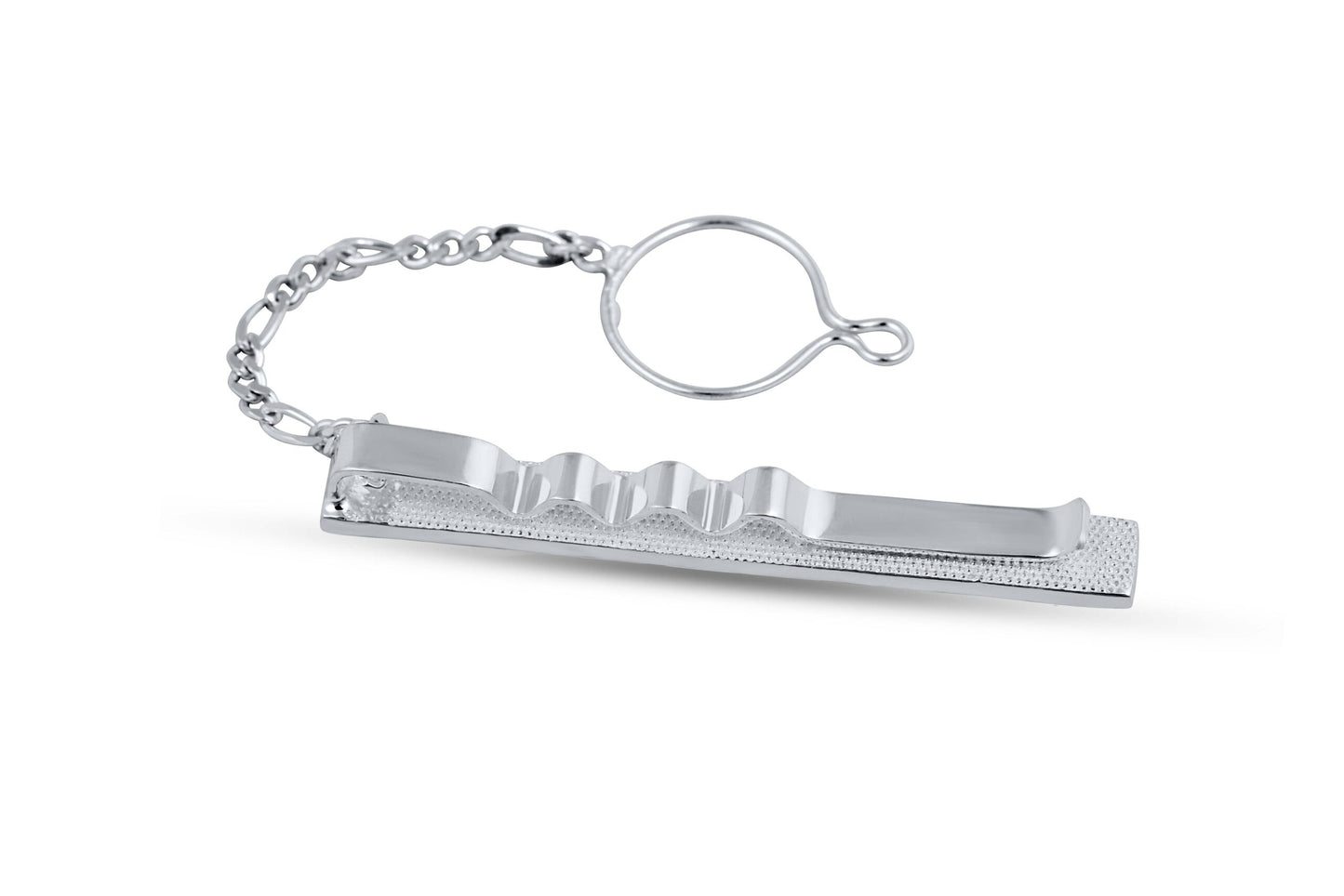 Sterling Crystal Tie Bar image 2