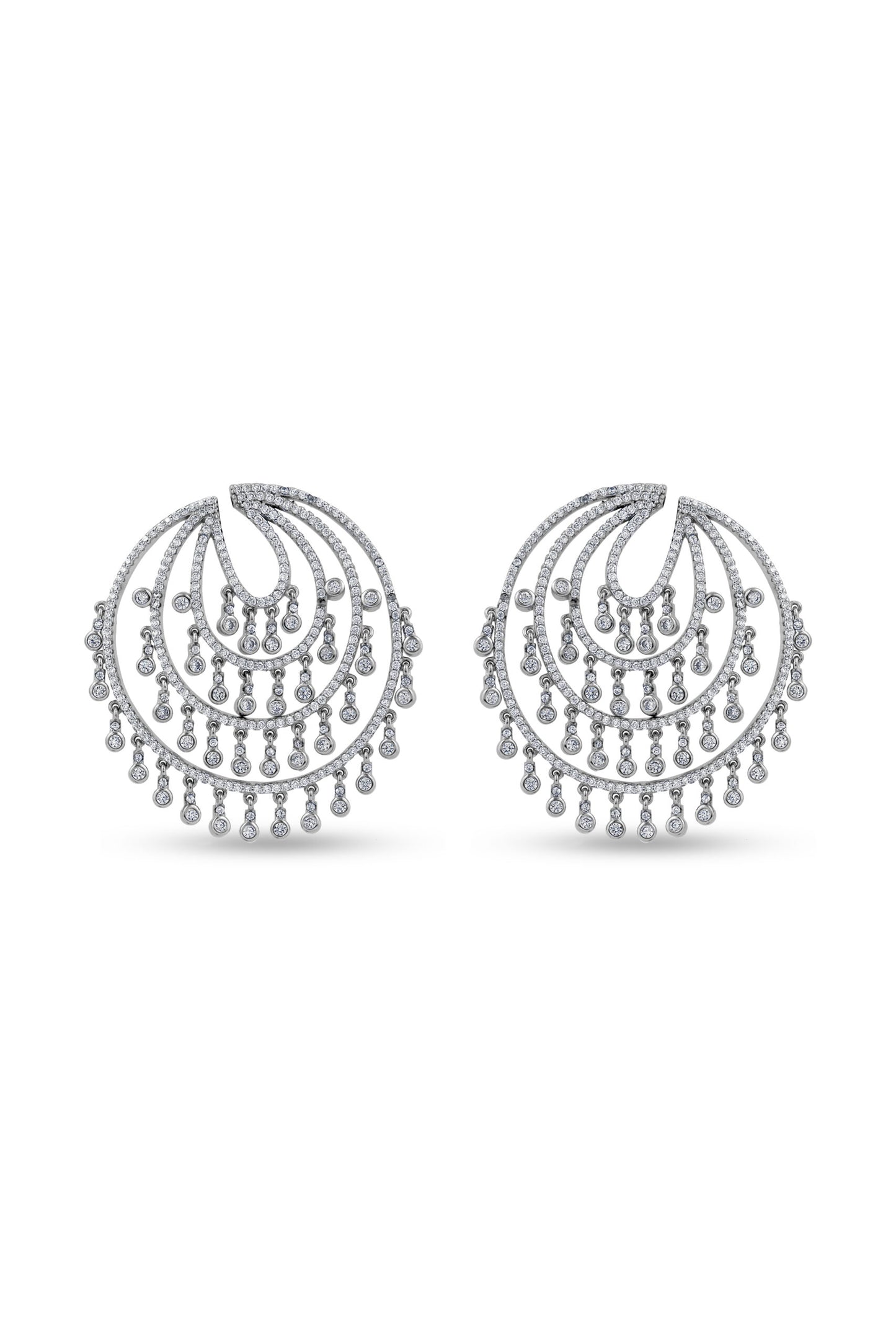 Pyramid Mirror Allure Earring image 0