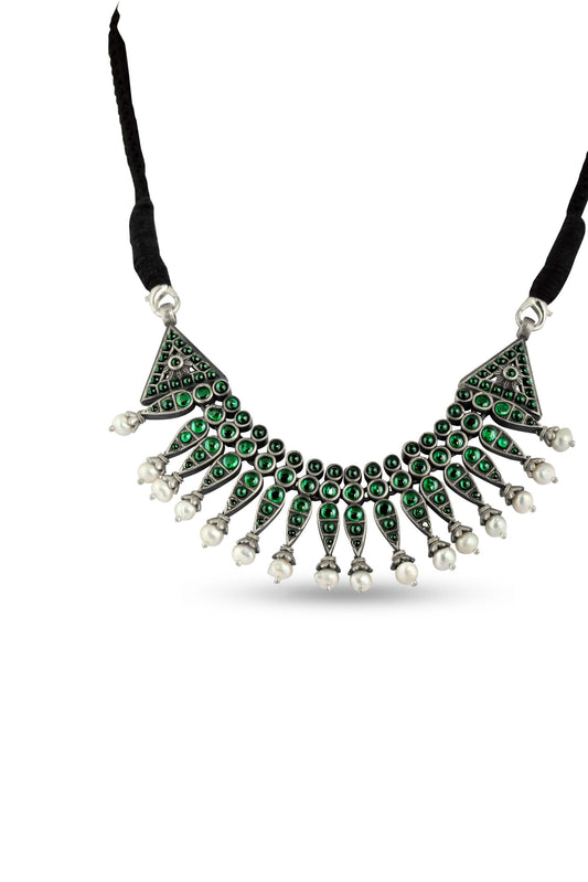 Bohemian Green Stone 3 Piece Set image 2