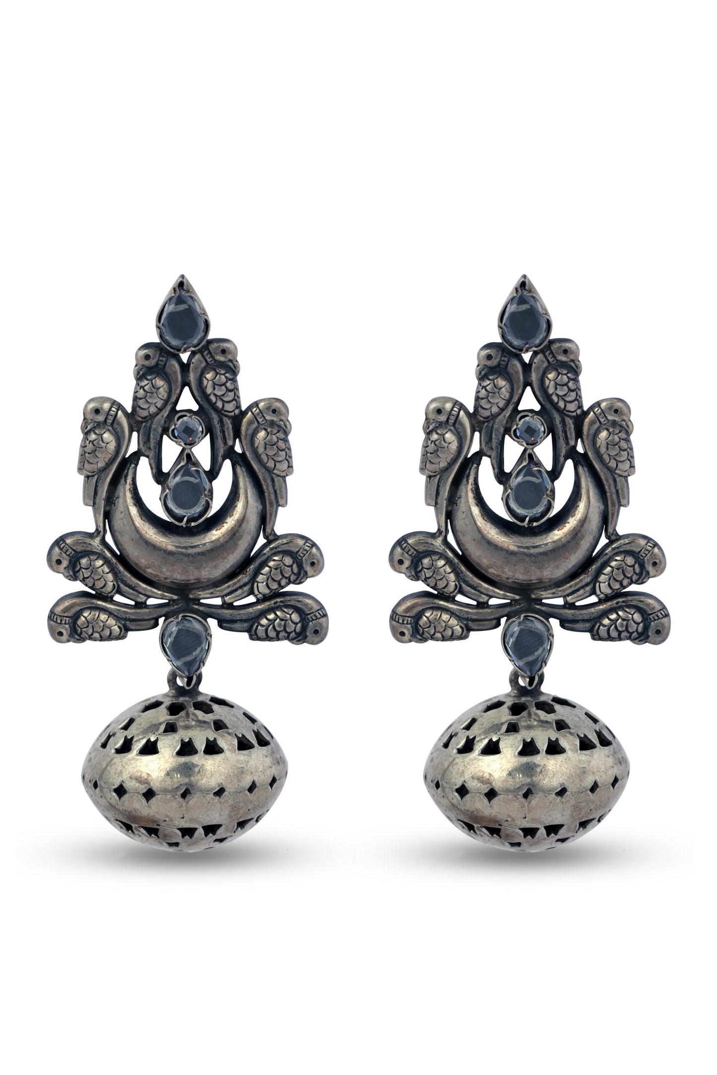 Antique Silver Earring image 0