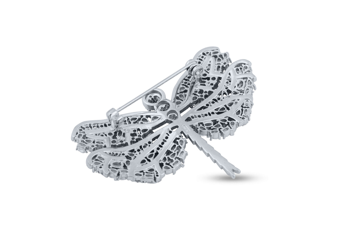 Dragonfly Rhinestone Broch Pins image 1