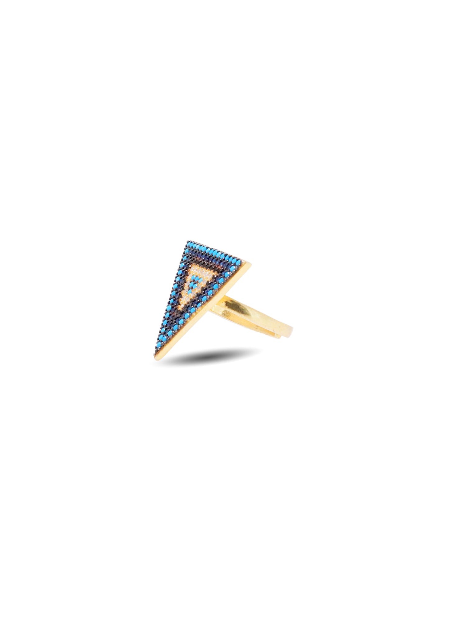 925 Silver Evil Eye Ring image 1