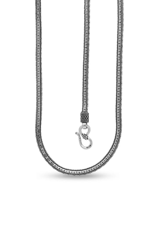 Antique Ladies Silver Chain image 1