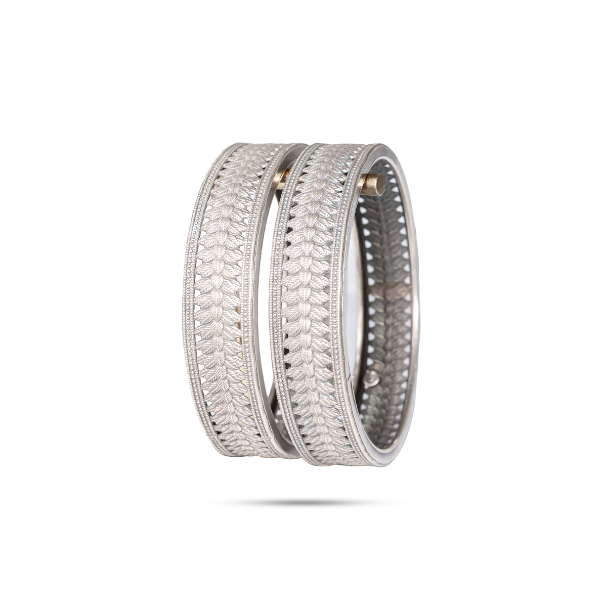 92.5 Silver mesh Kada Pair