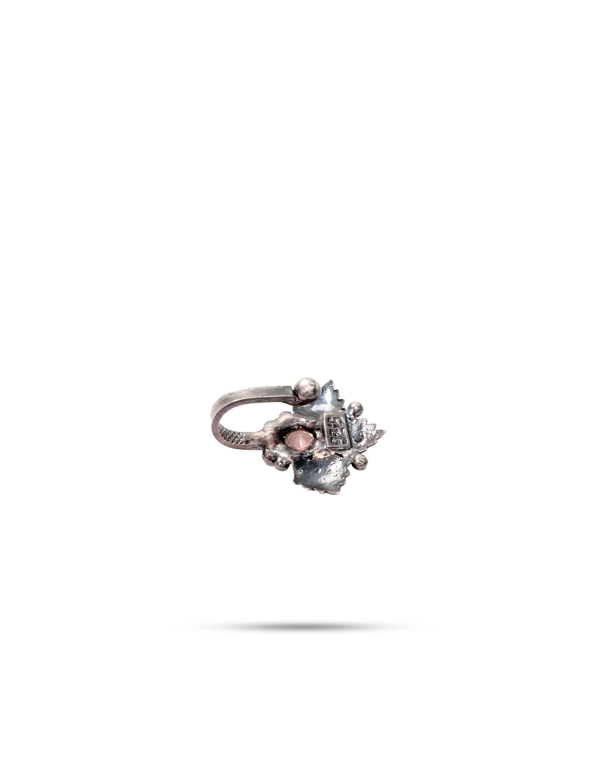 925 Silver Leaf Nose Pin