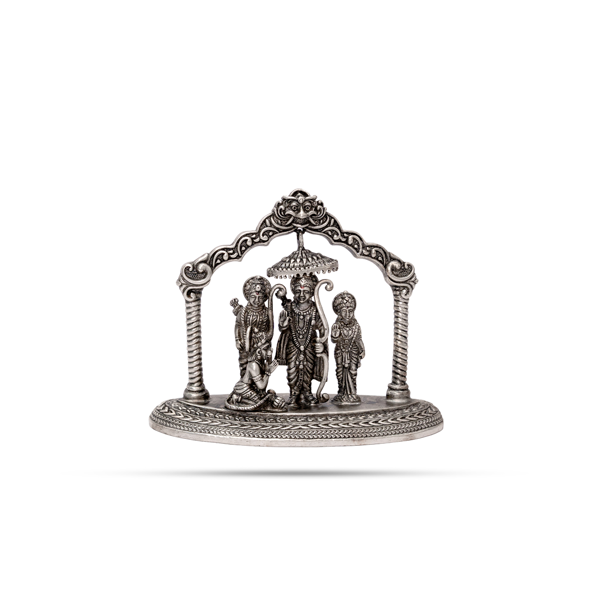 925 Silver Ram Darbar Idol