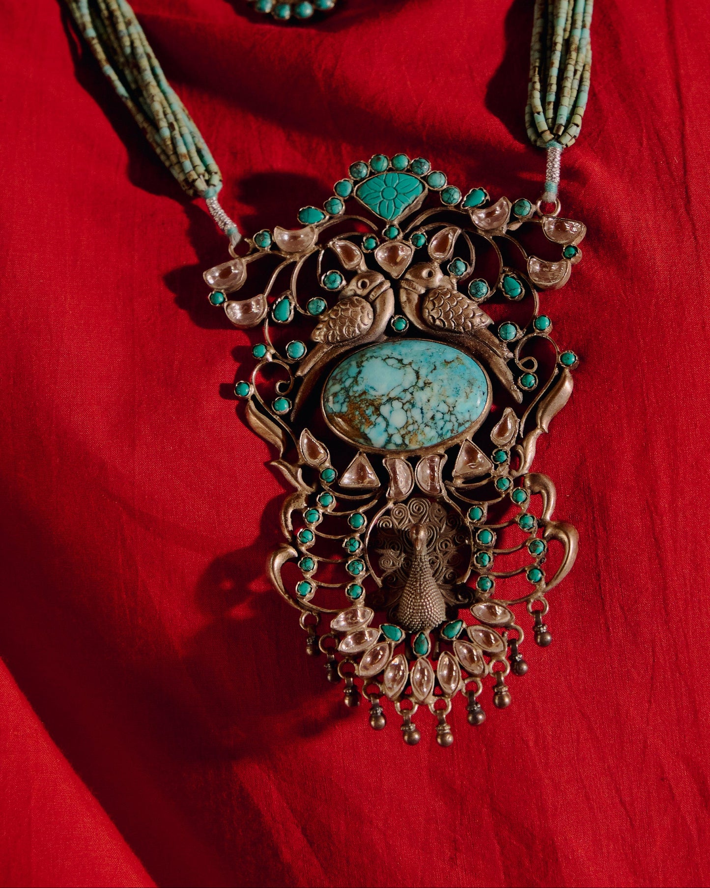 Artisan 925 Silver Turquoise Pendant