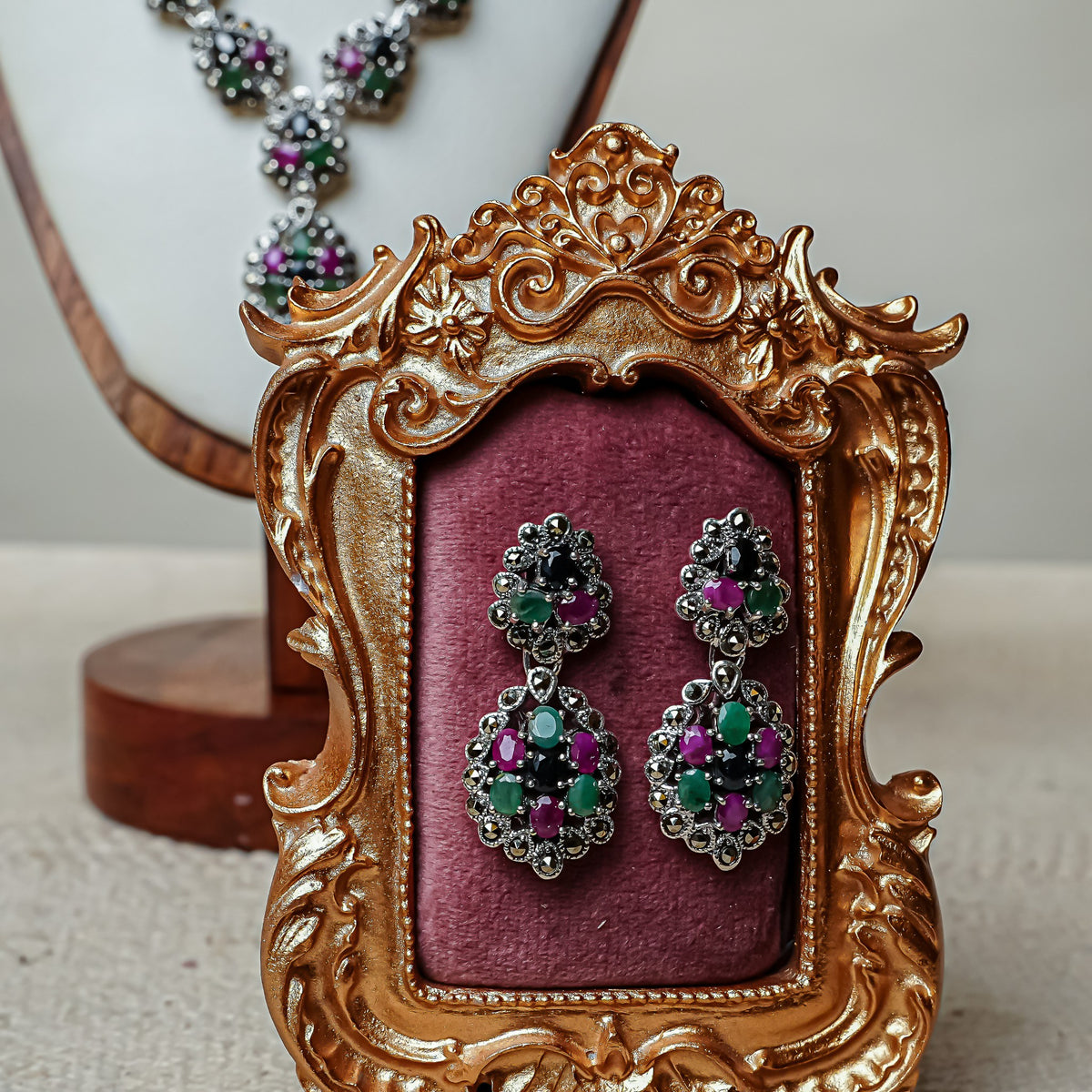 925 Radiant Essence Necklaces with Earring