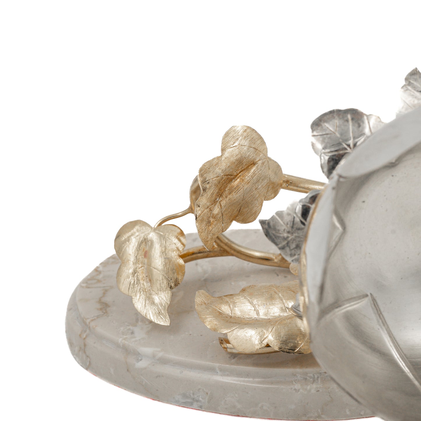 925 silver Rose Flower Decorative Showpiece