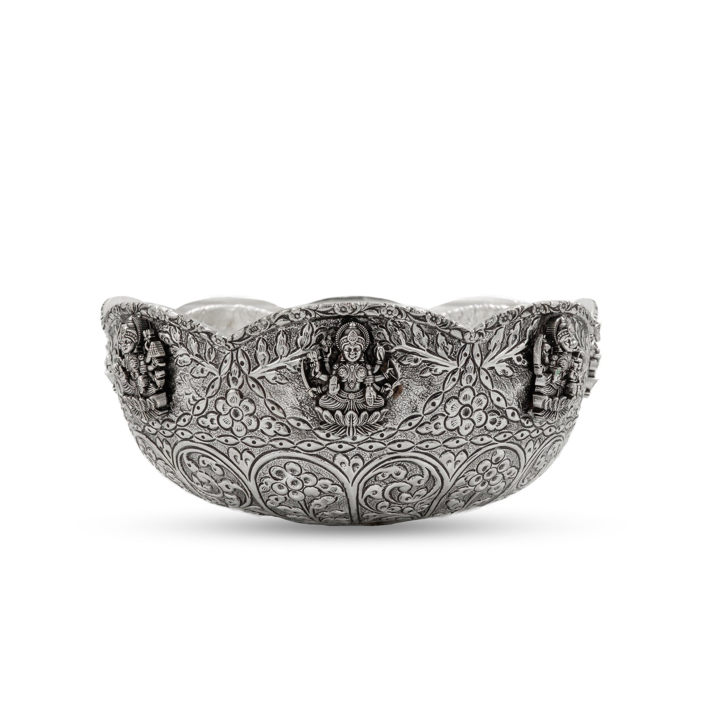 925 silver Lakshmi Embossed Designer Bowl