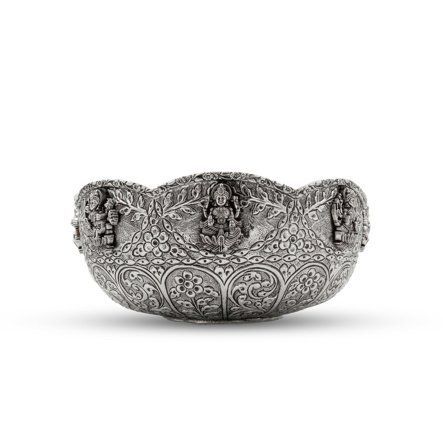925 silver Lakshmi Embossed Designer Bowl
