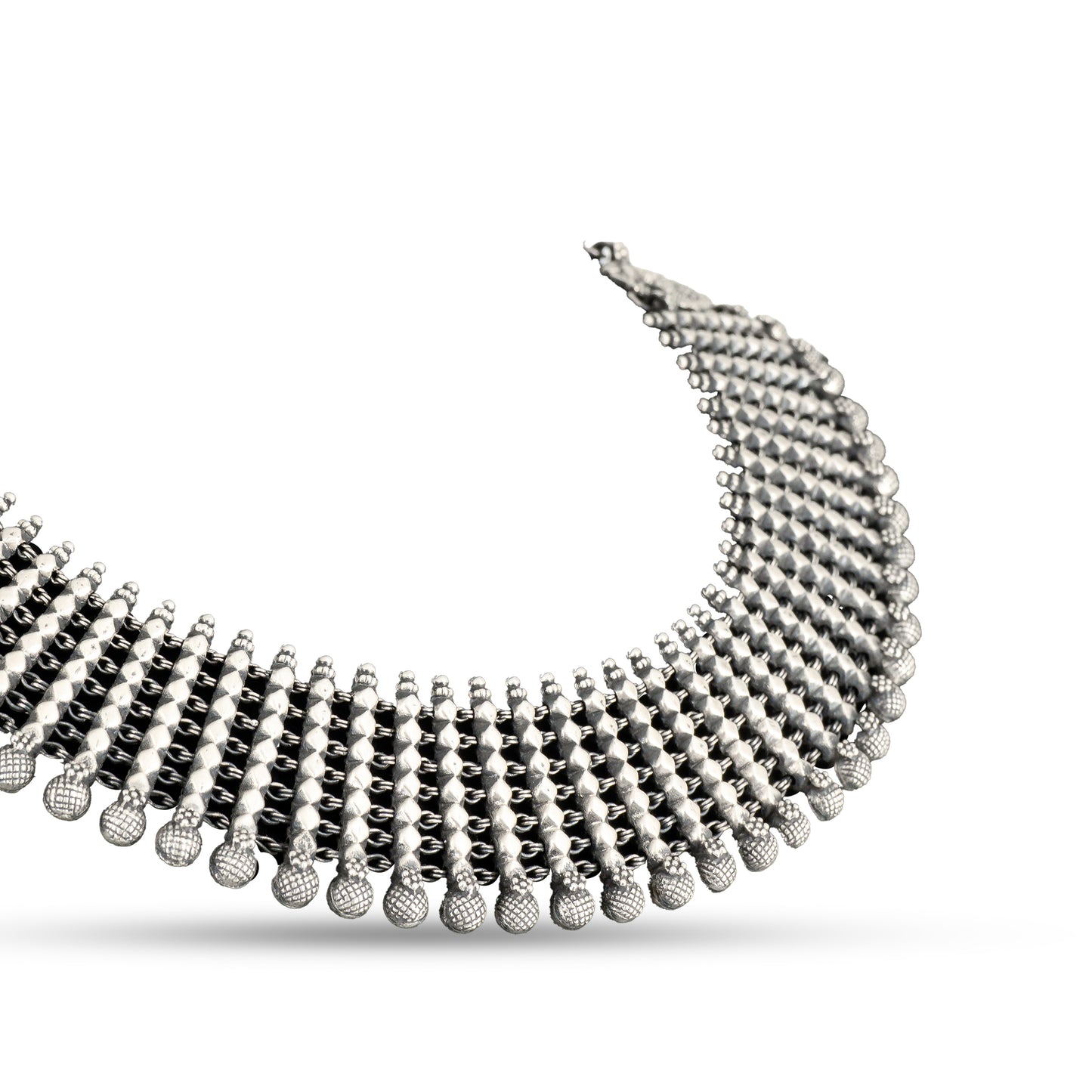 Banjara Collar 925 silver Tribal Necklace