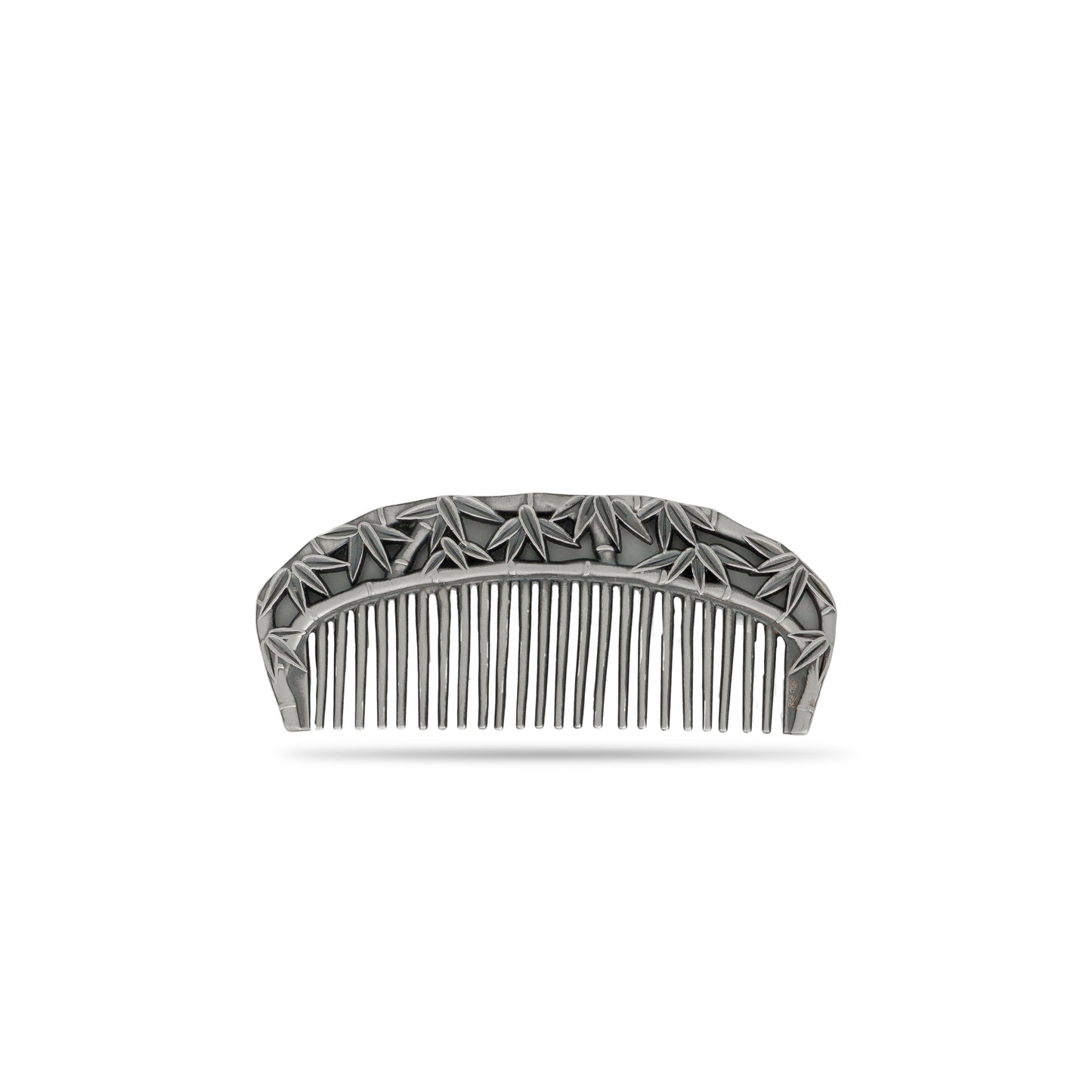 925 silver Bamboo Leaf Pattern Hair Comb
