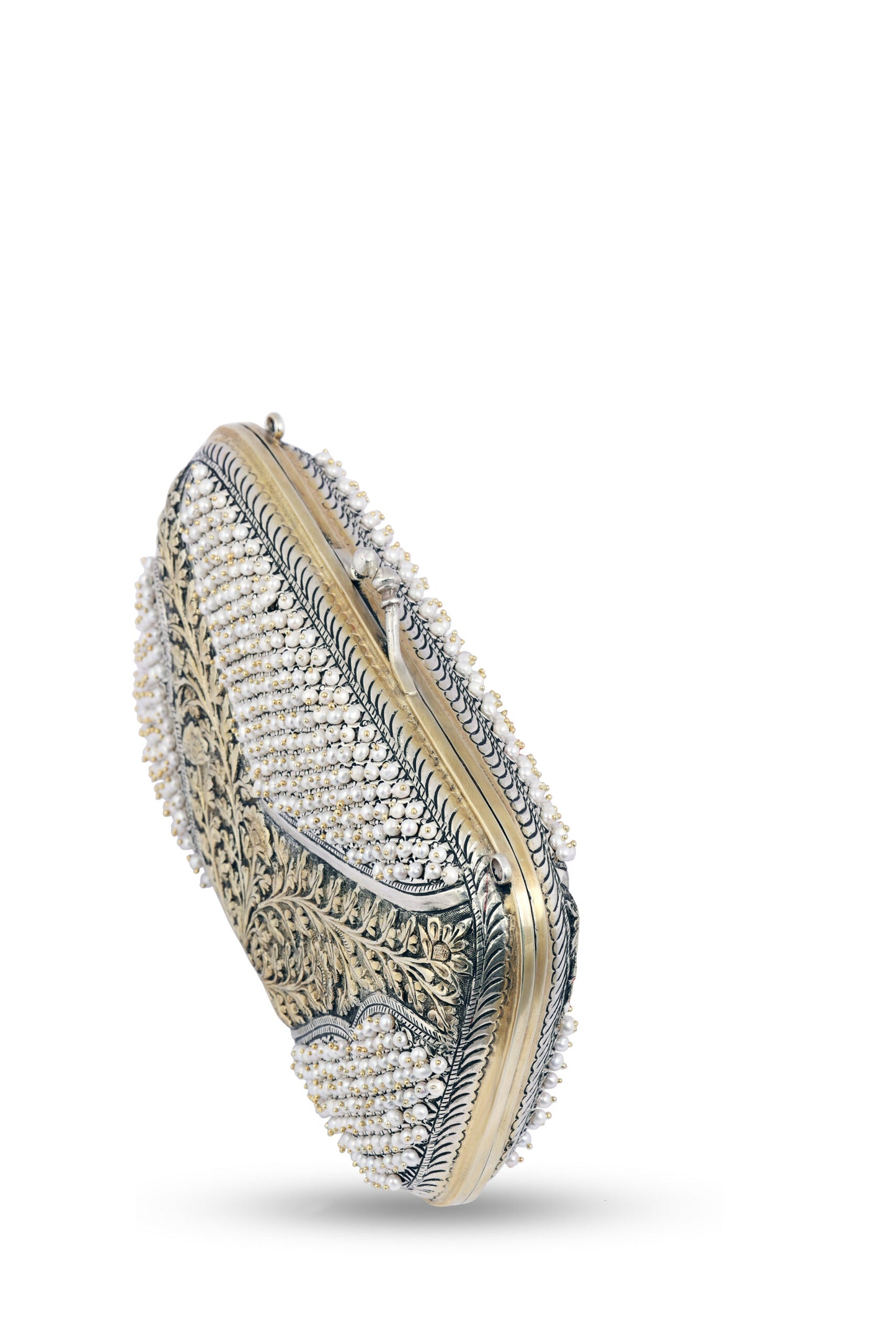 Handcrafted Indian Ethnic Clutch Bag image 1
