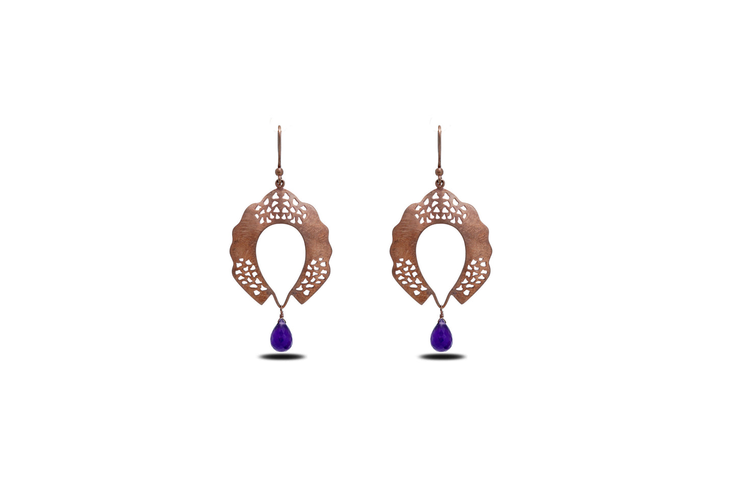 925 Silver Hanging hoops earring image 0