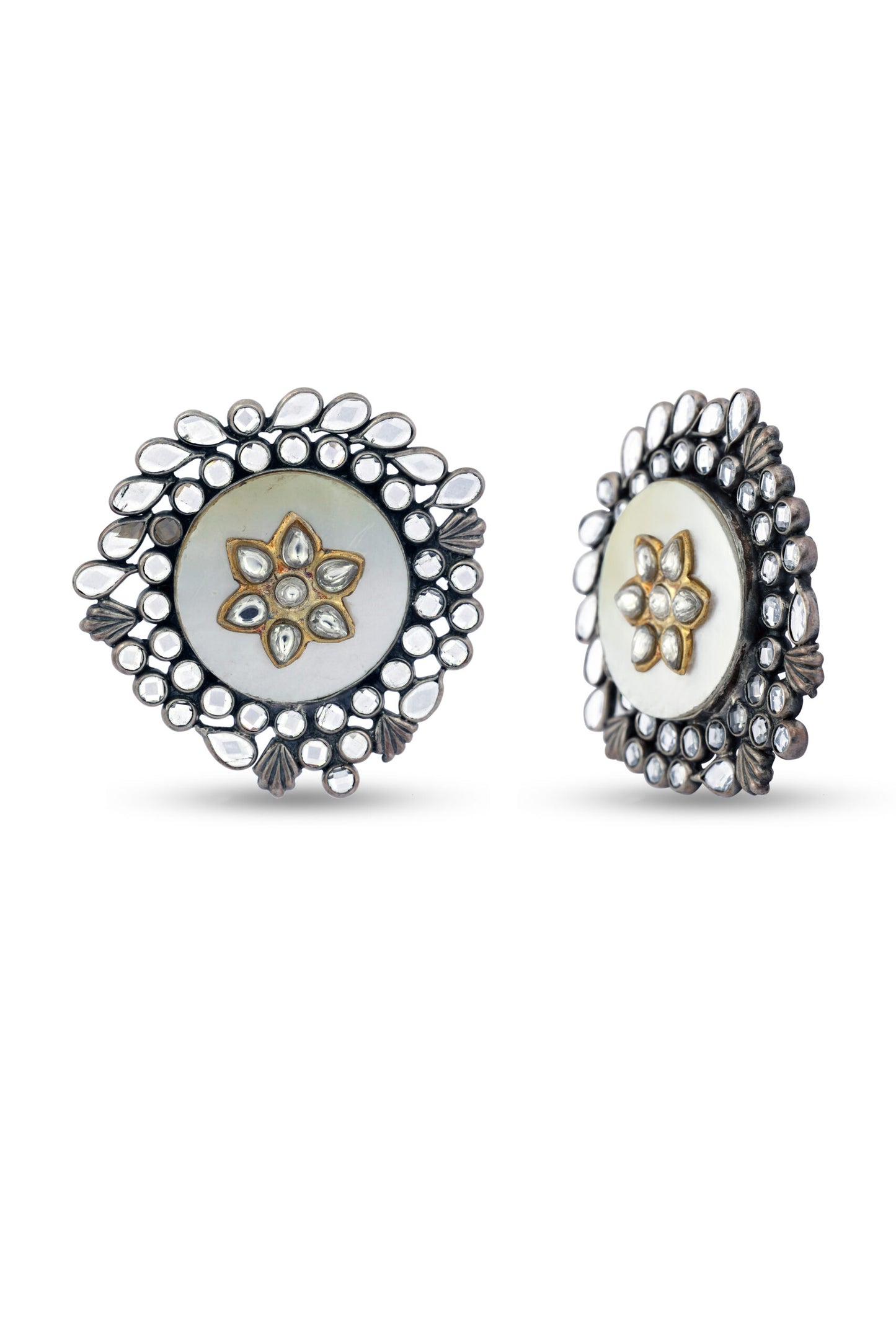 Stud Earrings In Sterling Silver image 0