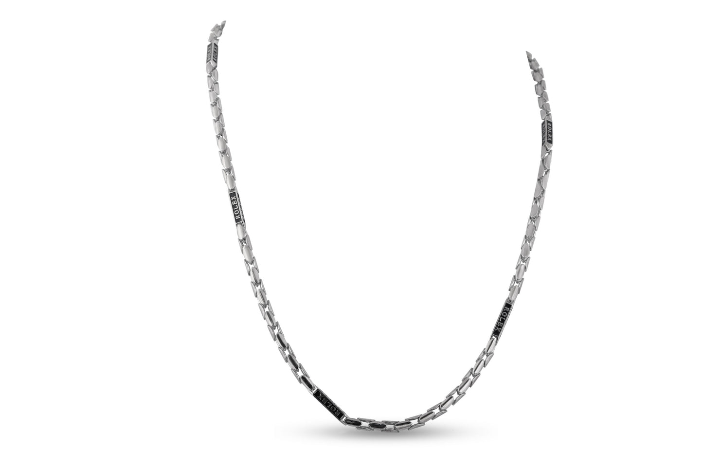 Rolex Sterling Silver Chain image 0