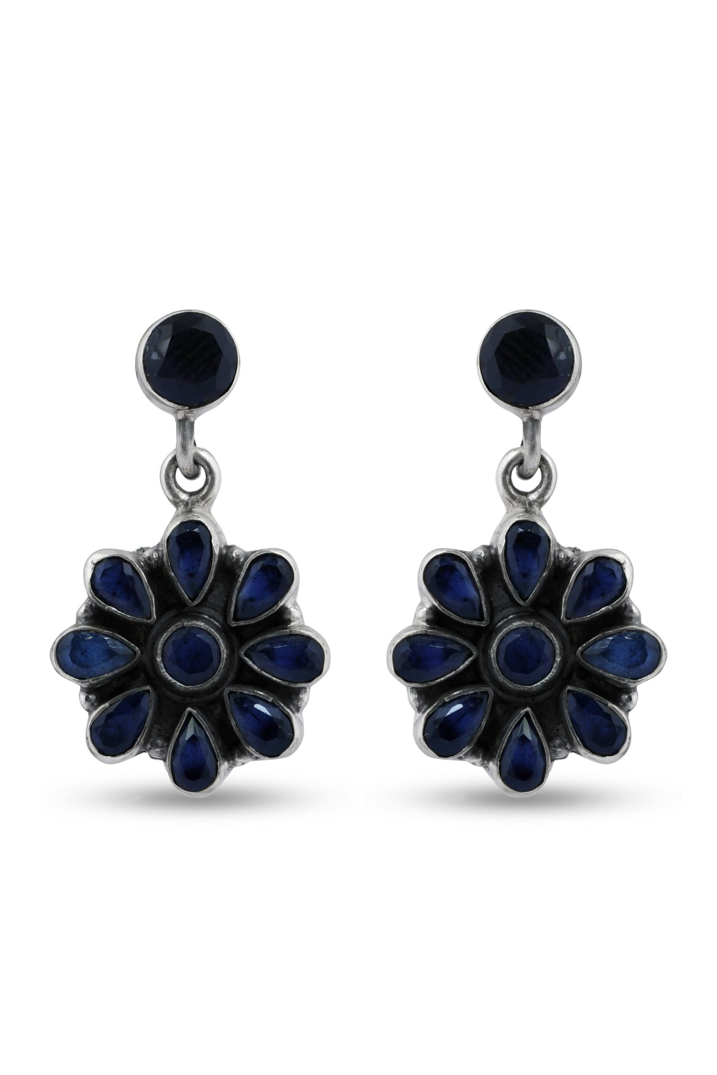 Flowering Feature Black Necklace Set image 2