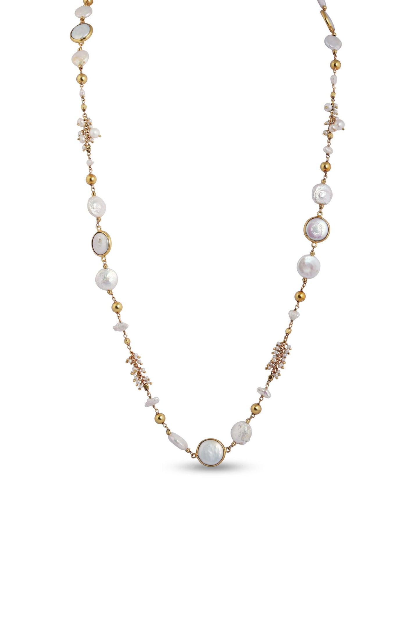 Sterling Silver Pearl Chain image 1