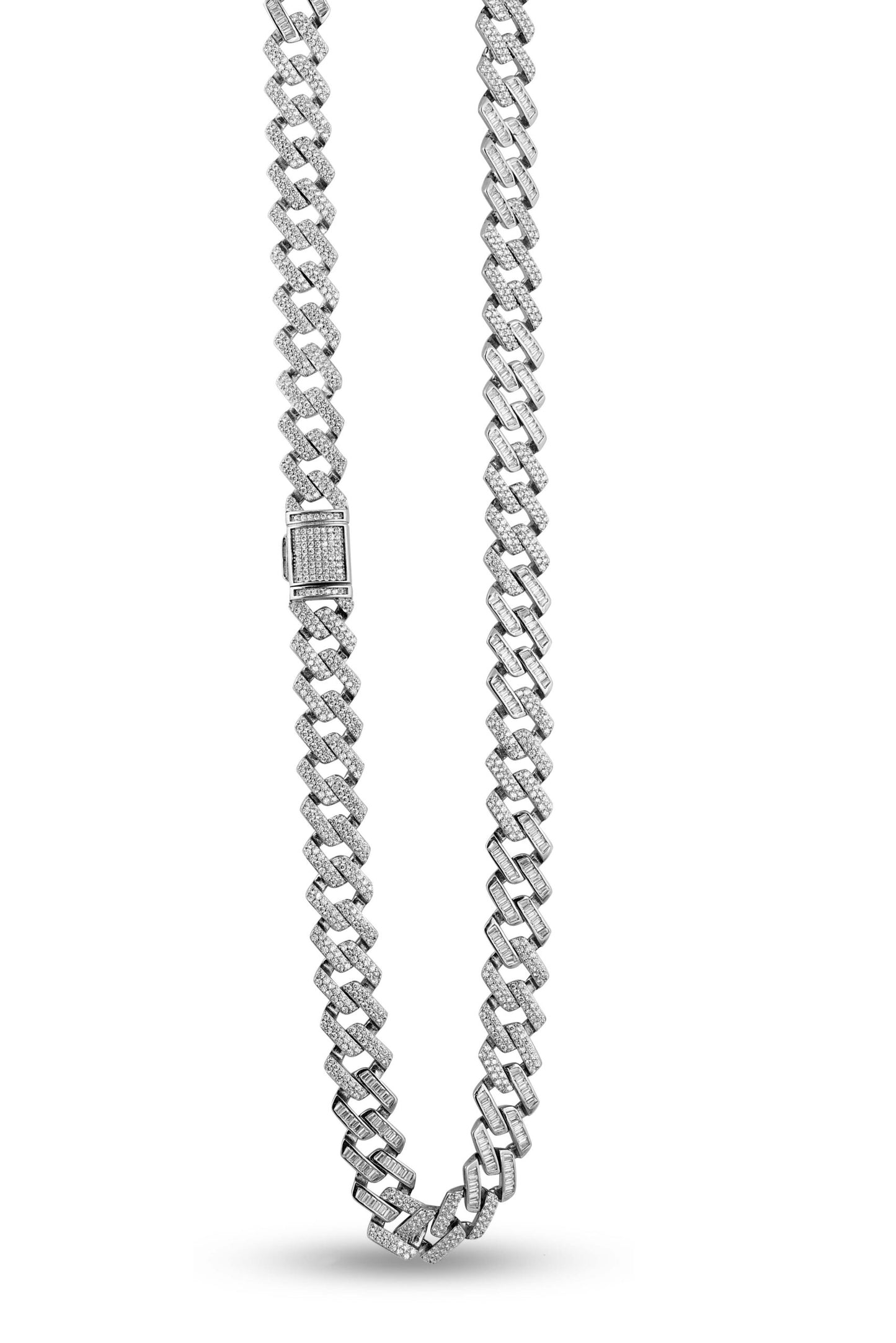 Silver Clasp Cuban Chain image 2