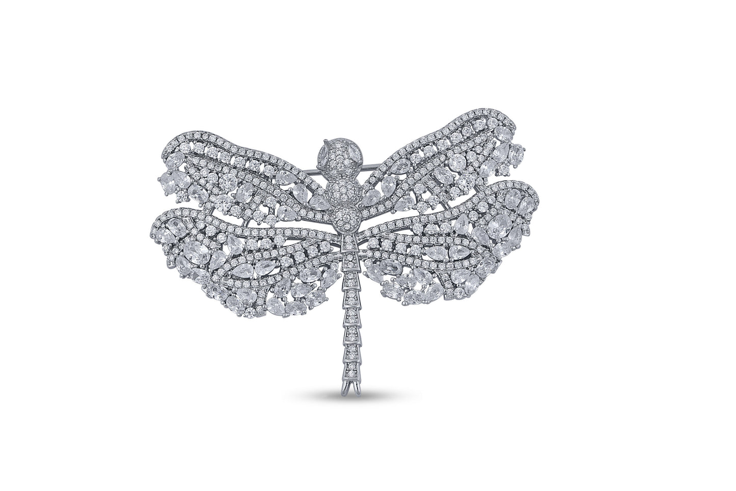 Dragonfly Rhinestone Broch Pins image 0