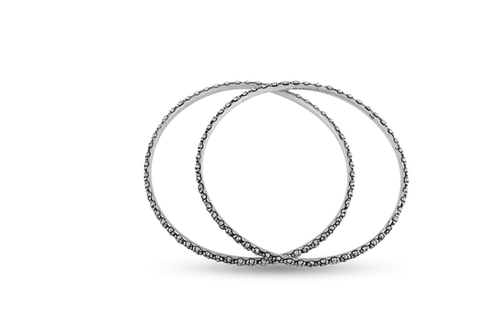 Tribal Look Bangle 2 Piece set image 1