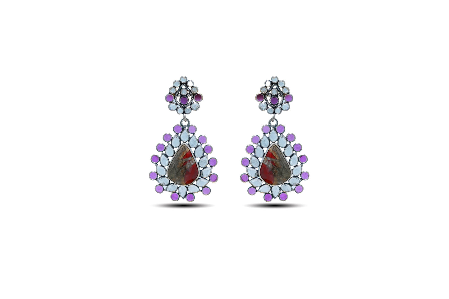 925 Silver Vintage Glamour Earring image 0