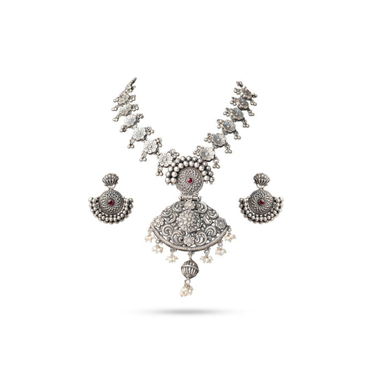 925 Graceful Allure Necklaces with Earring
