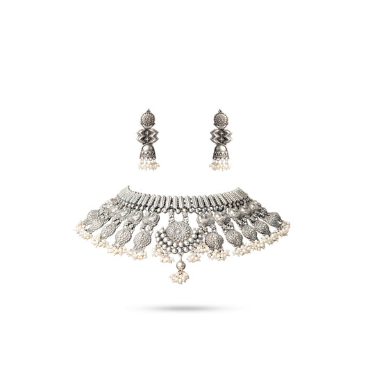 925 Classic Grace Necklaces with Earring