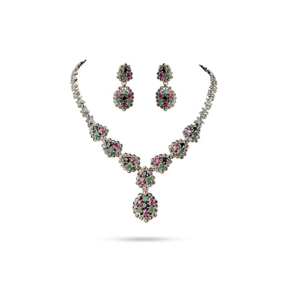 925 Radiant Essence Necklaces with Earring