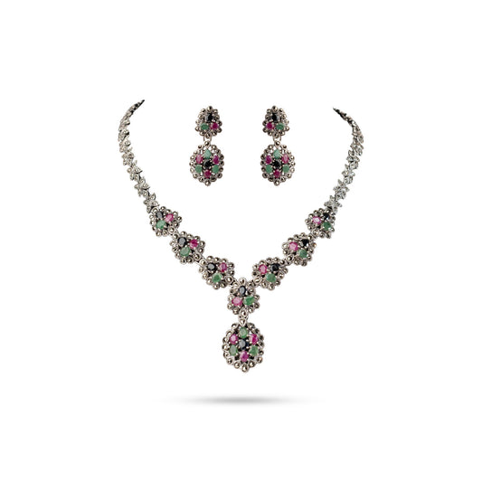 925 Radiant Essence Necklaces with Earring