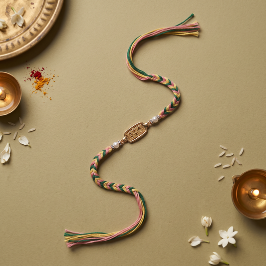 Premium 925 Silver Thread Rakhi