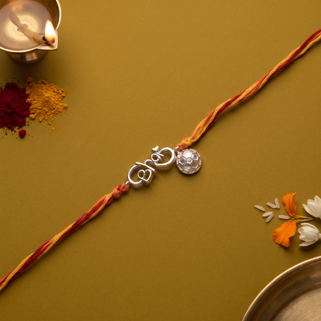 Premium 925 Silver Thread Rakhi