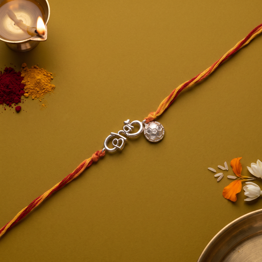 Premium 925 Silver Thread Rakhi