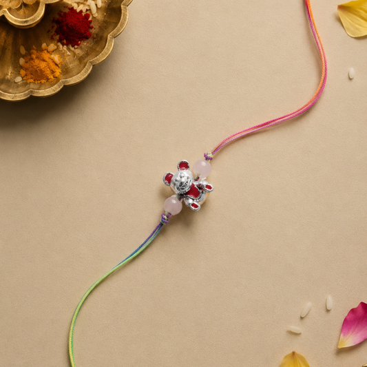 Premium 925 Silver Thread Rakhi
