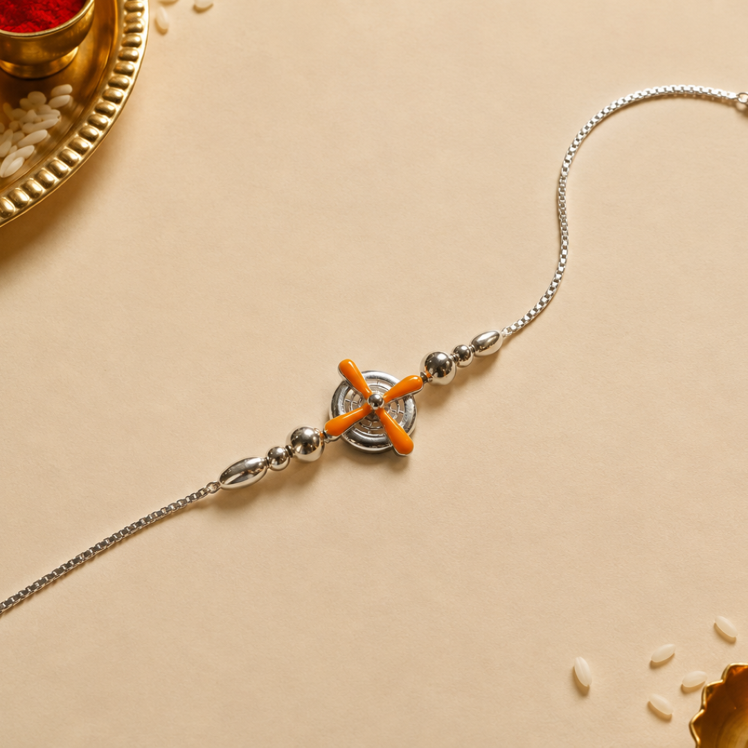 Classic 925 Silver Divine Rakhi