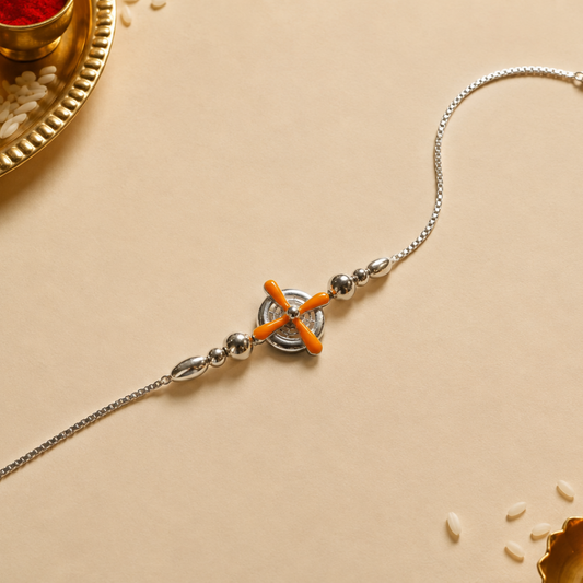 Classic 925 Silver Divine Rakhi