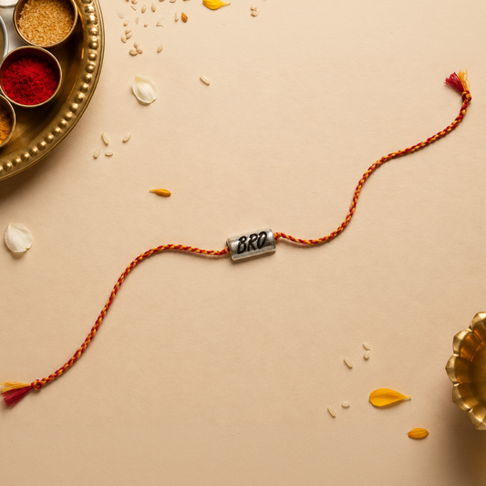 Premium 925 Silver Thread Rakhi