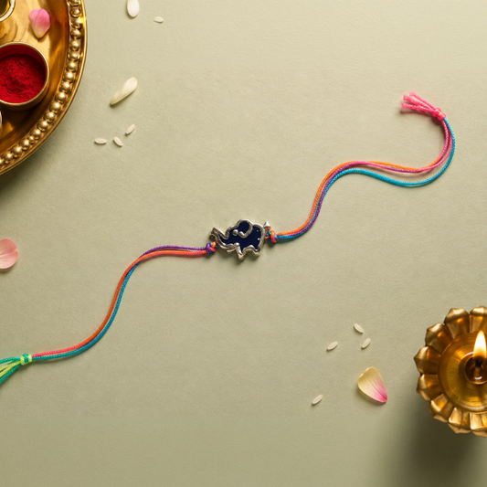 Premium 925 Silver Thread Rakhi
