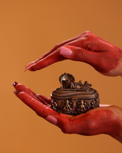 92.5 Silver Vishnu Anantashayana Sindoor Daani