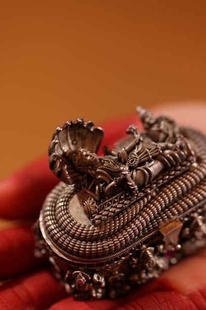 92.5 Silver Vishnu Anantashayana Sindoor Daani