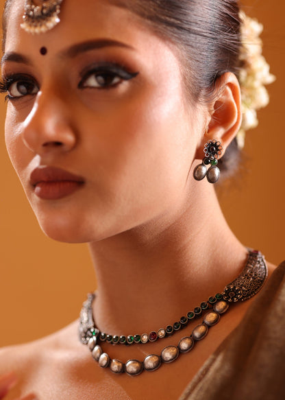 925 Silver Hasli Necklace Set