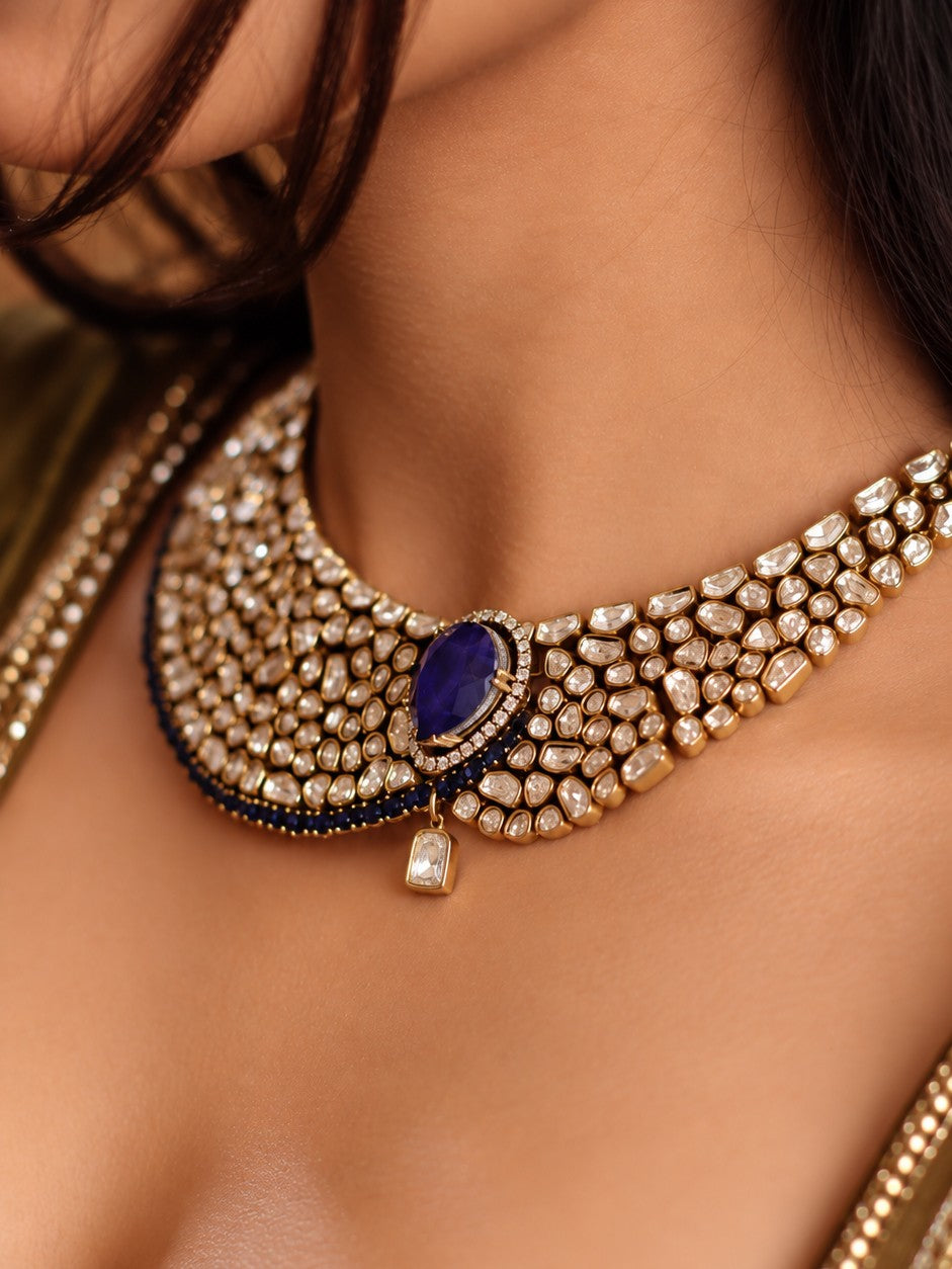 92.5 Neelambari Necklace Set